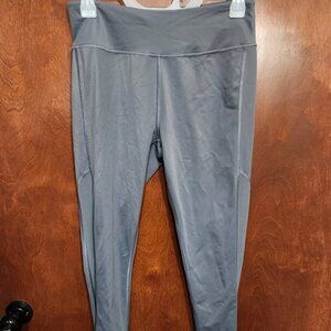 Victorias Secret Sport Gray Mesh Side Leggings Size Medium